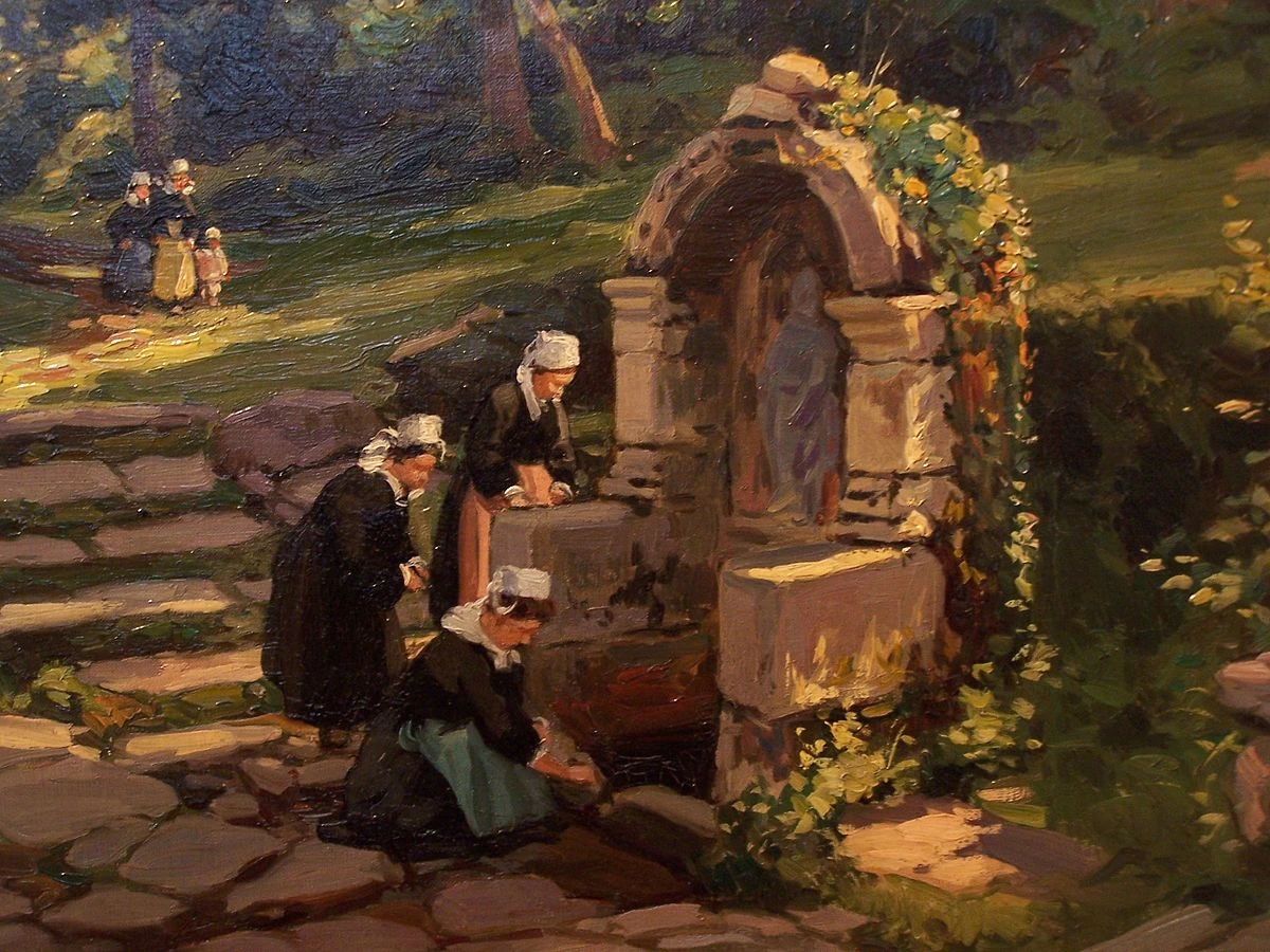 Fontana di Sainte - Barbe a Faouët, Musee du Faouet